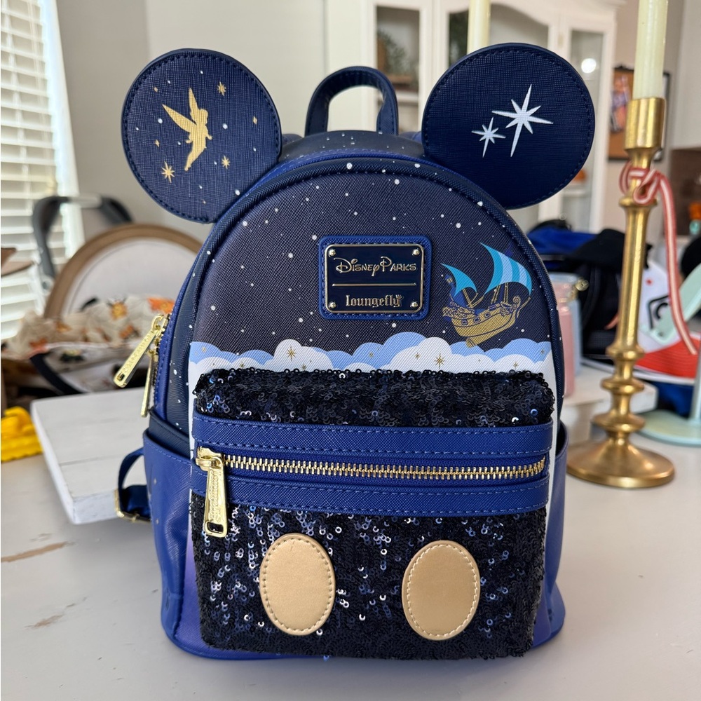 Disney Parks - Peter Pan’s Flight Loungefly Mini Backpack
